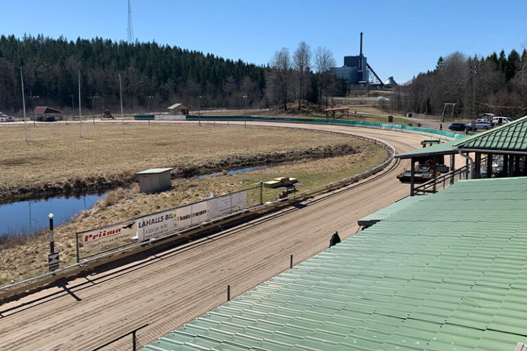 Utsikt över banan