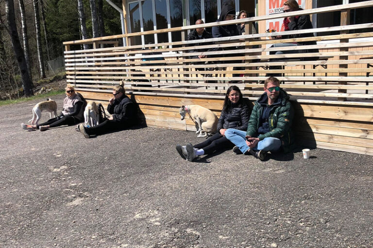 Gemenskap i solen